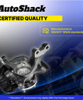 AutoShack Front Steering Knuckles And Wheel Bearing Hub Assembly Replacement 2 Piece Set For 2012 Honda Civic product image