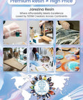 Collage of art applications using Crystal Clear Epoxy Resin Kit 64 Ounce For Art Casting And DIY Jewelry Wood Molds Self Leveling