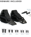 Heavy Duty TV Anti Tip Dual Cable Kit With Easy Install Hardware Adjustable TV Safety Straps and screws included