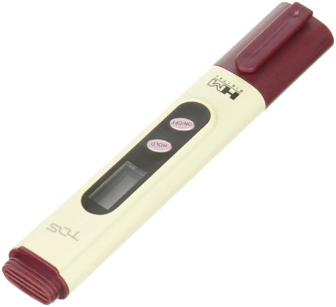 Pocket TDS Meter Handheld Water Tester With ATC Auto Temperature Compensation And Microprocessor, Compact Brown Design