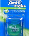 Mint Satin Floss 55 Yard Pack 1 Count Gentle On Gums Effortless Glide Between Teeth For Plaque Removal And Minty Fresh Breath