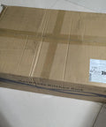 Cardboard box containing Stainless Steel 304 Kitchen Sink with Removable Faucet 75x46x22cm Double Design.