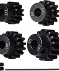 Hardened Steel Pinion Gear Set For RC Cars 13T 14T 15T 16T For 5mm Motor Shaft Works With Steel Spur Gears Beefed Up Pro Grade