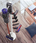 Freestanding Vacuum Dock Stand For Dyson V Series V15 Detect V11 V10 V8 V7 V6 Cordless Cleaners with attachments and stand