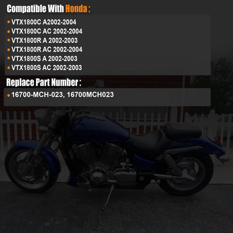 Honda VTX1800 Fuel Pump Replacement For 2002-2004 C R S Models A AC Ride-Ready Drop-In High Flow OE 16700-MCH-023 guide.