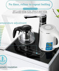 Floor Standing Water Dispenser With Hot And Cold Water, Anti Scald Rotating Faucet, Bottom Load Design, Smart Touch Controls