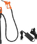 Heavy Duty Electric Drum And Ibc Tote Pump Pushes 5 Gpm Effortless with 33 inch telescopic shaft and power adapter.
