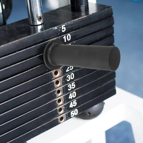Weight Stack Extender Pin For Exercise Machines With Spring Collar And Locking Clip Durable Steel Gym Accessory