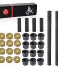 Front Arm Bushing And Dust Cover Seal Caps And Shaft Collars Upper Lower Rebuild Kit For Banshee 350 YFZ 350 And Raptor YFM