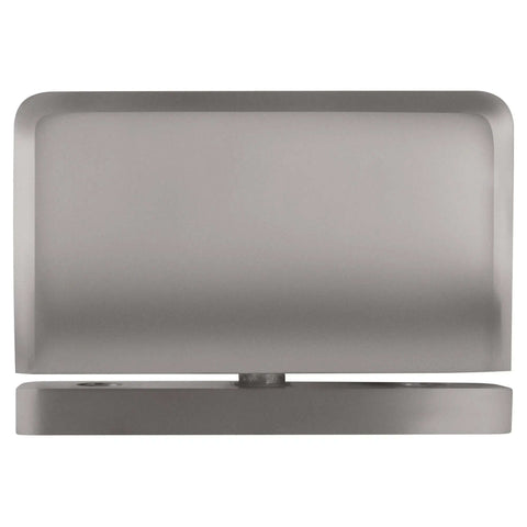 Senior Prima 01 Glass Hinge Top Or Bottom Mount Satin Chrome For One Half Inch Tempered Glass Frameless Showers And Cabinets