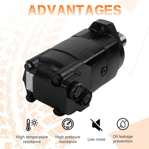 Beefy Heavy Duty Industrial Grade Hydraulic Gerotor Motor 1041025006 1041025 For Eaton Char Lynn 2000 Series Replacement Part With CW CCW Shaft Engineered For Long Life And OEM Quality