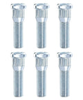 Six Pack Trailer Wheel Studs One Half Inch Twenty UNF Lug Bolts Two Point Two Inch Over Length Galvanized for Lippert and Dexter Axles