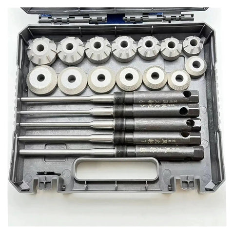 Awesome 27 To 40 Millimeter Hard Alloy Engine Valve Seat Reamer Tool With Precision Grinding Wheel For Easy Car Maintenance And DIY Repair Jobs That Make Your Auto Work Super Smooth And Durable. case set