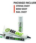 Crossbow Maintenance Three Pack With String Snot Bow Snot And Rail Snot Lubes for Smooth Operation Odorless Formula USA Made