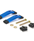 Beefy Aluminum T Track Hold Down Clamps For Woodworking Six And Three Eighths Inch Long One And A Quarter Inch Wide Heavy Duty 6063 Aluminum