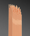 ER70S-6 Mild Steel TIG Filler Rod 1/16 In x 16 In Copper-Coated Welding Wire, 5 Lb Pack, Pro Grade Arc, Low Spatter, Compatible With Argon Or CO2 Shielding Gas