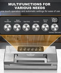 Control panel of Pro Grade Food Vacuum Sealer Machine Fully Automatic Sealing System With Double Heat Seal Technology