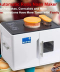 Automatic Roti Maker Electric Tortilla Machine With Touch Screen 1800W One Key Press Cooks Twenty Flatbreads Fast Easy Clean Home Kitchen