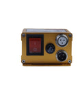 Variable Frequency Vibratory Feeder Controller For Industrial Feeding Lines, Digital Voltage Regulator 85-260V AC, front view with LED readout