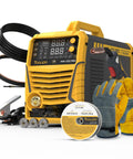 Aluminum MIG Welder With Pulse 250A Dual Voltage 110V 220V 6 In 1 Multifunctional Welding Machine Pulsed MIG Gas MIG
