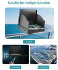Underwater Fishing Camera With Infrared Night Vision, 220 Degree Wide Angle on a yacht, fishing rod, and seafood farm