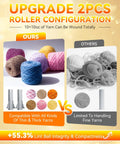 Upgraded Electric Yarn Winder with German Motor and S Grade Precision Gears comparison with other yarn winders