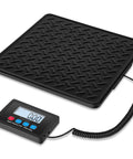 Heavy Duty Shipping Scale Workhorse 440Lb Max 10g Digital Postal Scale With Alloy Steel Platform, backlit display