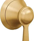 Colinet Traditional Volume Control Trim Kit Dope Brushed Gold Finish Valve Required S3600 Compatible For Classic Shower Renovation