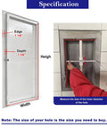 Dang Tough Waterproof Steel Access Panel For Interior Walls And Ceilings, Lockable Attic Hatch Cover dimensions and installation guide.