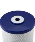 Top view of the High Purity Coconut Shell Activated Carbon Water Filter Cartridge At Home Use 750 GPD 0.5 Micron Long Lasting