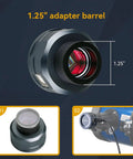 1.25 Inch USB 2.0 IMX307 Color Astrophotography Camera For Telescopes, showing adapter barrel and telescope attachment