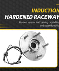 Beefed Up Front Wheel Hub Bearing And CV Axle Assembly For 2012 2013 2014 2015 2016 2017 2018 Ram 1500 4WD And 2019 2020 Ram 1500 Classic