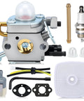 PB 2100 Carburetor Replacement Kit For Echo PB2100 PB 2100 ES 2100 ES2100 PB 2155 Leaf Blower Zama C1U K42 C1U K42A C1U K42B Maintenance Kit Direct Fit No Fuss Install For Long Lasting Performance components including carburetor, air filter, and fuel lines.