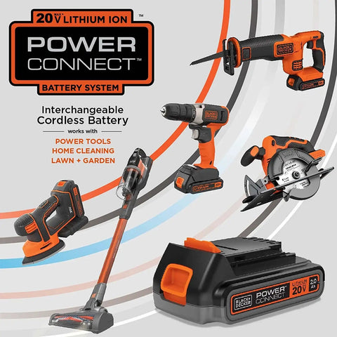 20V Max Cordless Lawn Edger Kit With 1.5 Ah Battery And Charger Included 4 Position Adjustable Height Lightweight Design 7.5 Inch Double Edge Blade Edge Guide Great For Edging Walkways And Borders battery system with tools