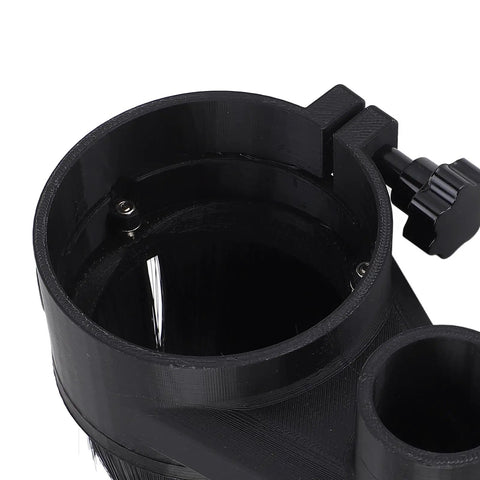 Heavy Duty CNC Router Dust Boot With Magnetic Spindle Motor Cover For 80mm 2.2KW Machines, close-up of dust shield design.