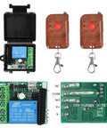 Lock Down Your Spot With This Solid Door Access Control Kit Featuring Heavy Duty 600 Lb Electromagnetic Lock Ip68 Rated Waterproof Fingerprint Keypad Lcd Screen And Remote circuit board, remote controls, and wiring.