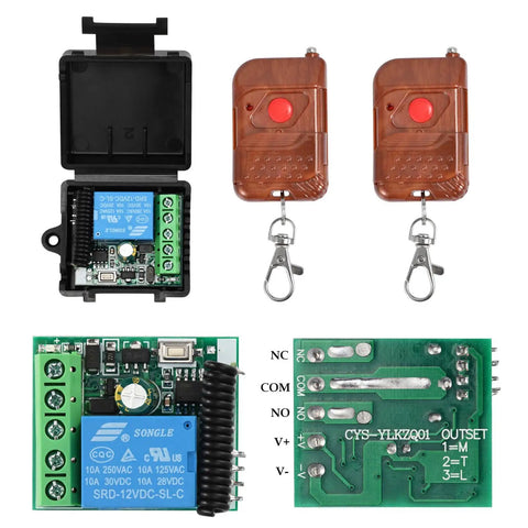 Lock Down Your Spot With This Solid Door Access Control Kit Featuring Heavy Duty 600 Lb Electromagnetic Lock Ip68 Rated Waterproof Fingerprint Keypad Lcd Screen And Remote circuit board, remote controls, and wiring.