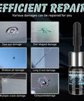 Windshield Chip And Crack Repair Kit Quick Fix For Windshields Windows And Mirrors, Glass Repair Fluid For All Crack Types.