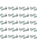 1/4-20 T Track Bolts 40 Pack For T Track Systems, 1 Inch Long T-Slot Bolts For Universal T Track, Woodworking Jigs And Fixtures Hardware