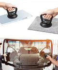 Multi Spec Suction Cup Handle Dual Function Lifter And Dent Puller Makes Light Work Of Glass Tile And Windshield Moving