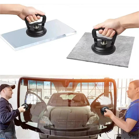 Multi Spec Suction Cup Handle Dual Function Lifter And Dent Puller Makes Light Work Of Glass Tile And Windshield Moving