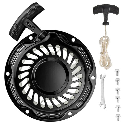 Pull Start Recoil Starter Assembly For Predator 212 Coleman 200cc Mini Bike KT196 Go Kart Honda GX160 6 5HP 196 Hisun Engine