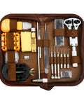 Watch Repair Tool Kit With Case For Strap Adjustment And Link Pin Removal, Spring Bar Tools And Carrying Bag, tools organized