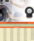 2026 Upgraded Washer Drain Pump Motor Replacement 4681EA2001T 4681EA1007G AP5328388 Durable Front Load Washer Pump For WM2101HW WM3270CW WM3431HS Plug And Play Easy Install Ready To Go, front-load washer pump