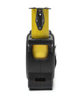 Back view of 1-3/16 Inch By 25 Foot Command Control Series Yellow Clad Tape Measure With Anti-Pinch Retractable Tape