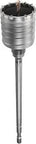 Three And A Quarter Inch By Twenty Two Inch Spline Rotary Hammer Core Bit With Wave Design For Masonry And Concrete Drilling