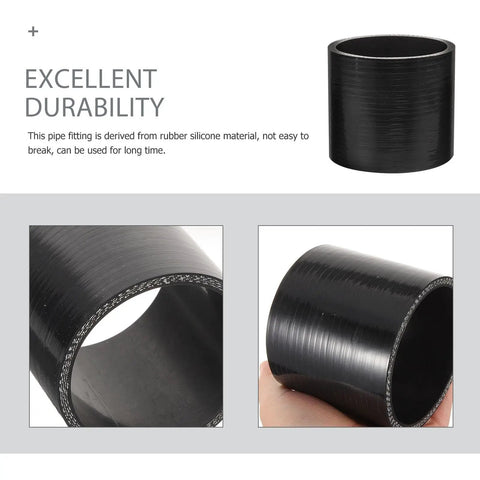 Heavy Duty Silicone Hose Coupler Connector Hydraulic Systems Black Rubber Fitting Durable Easy Install Swap Out Secure Connection Tough Thick Build Holds Up Pressure Long Term Use Flexible Material Solid Top Pick For Reliable Gear That Runs Hard. black silicone hose coupler cylinder