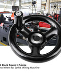 2 Pack 3 Spoke Hand Wheel With Revolving Handle, 100mm Pro Grade Engineered Plastic Round Hand Wheel in workshop