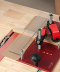 Pro Grade Precision Coping Sled For Router Table Rail Guide Keeps Hands Away From Bits With Safety Features For Woodworking
