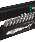 Bit Check With Ten Piece Bits And Mini Ratchet Set For Tight Spaces Durable Viscous Bits For Universal Use Quarter Inch Ratchet